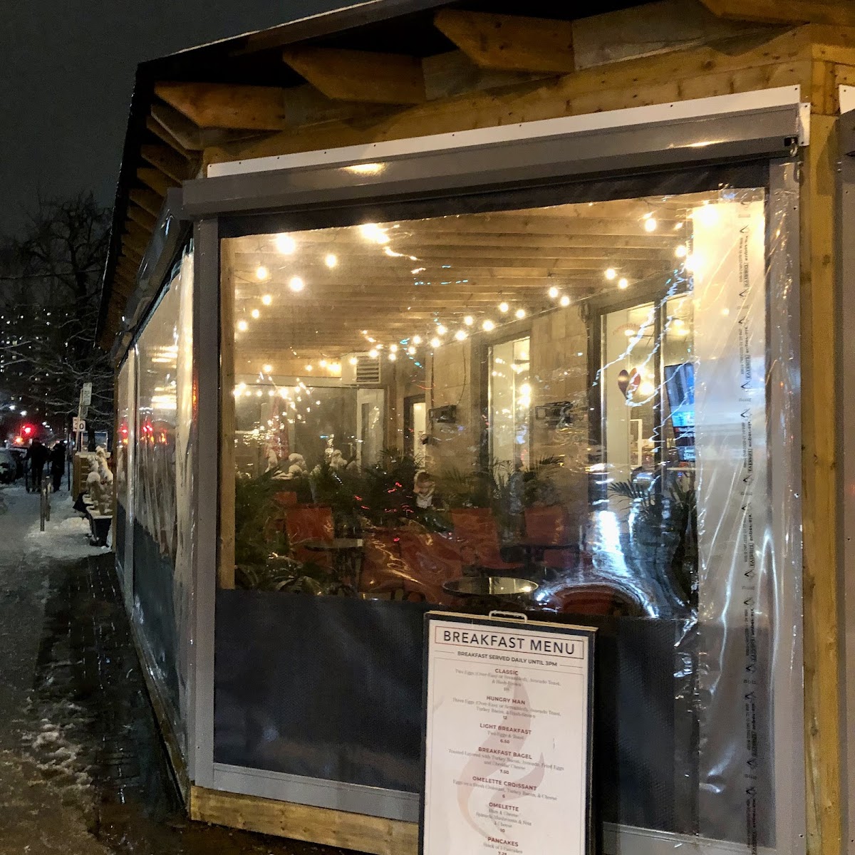 Window seats on Church Street